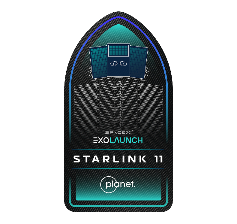 Exolaunch's eleventh mission patch