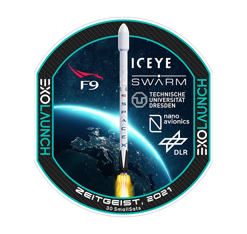 Exolaunch's twelfth mission patch