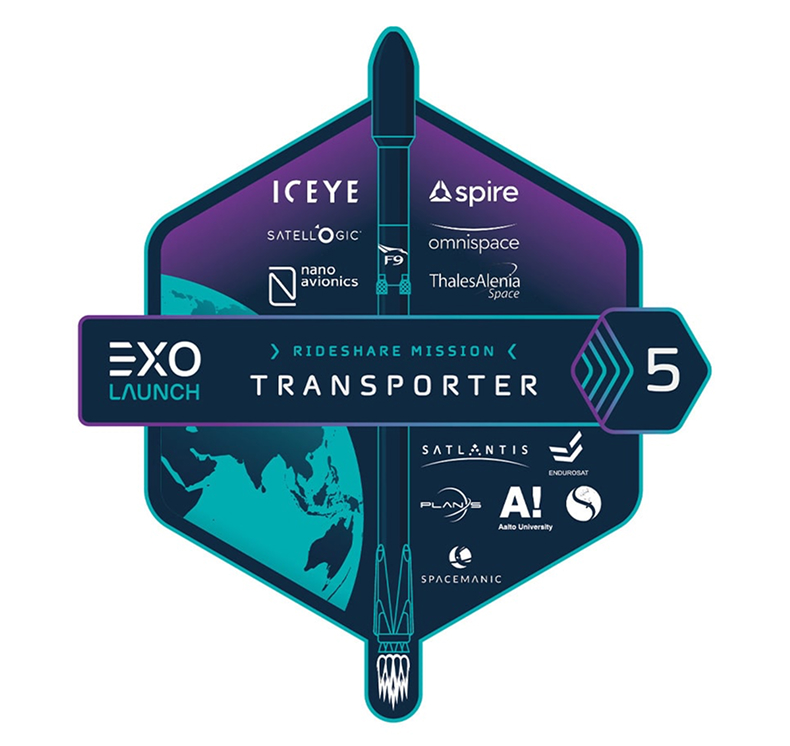 Exolaunch's sixteenth mission patch