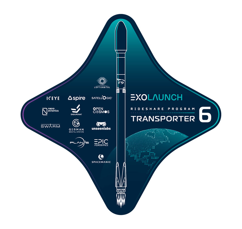 Exolaunch's eighteenth mission patch