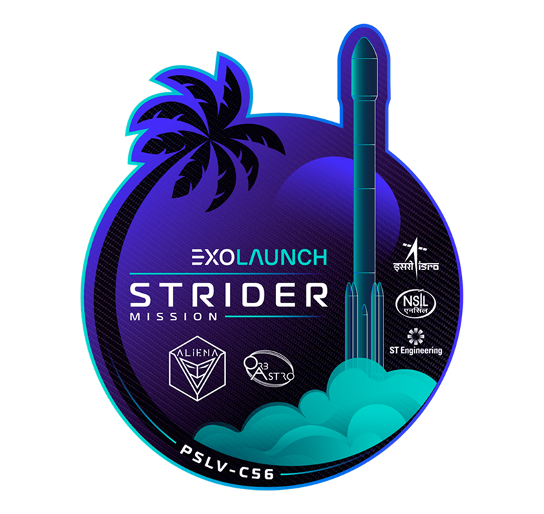 Exolaunch's twenty third mission patch