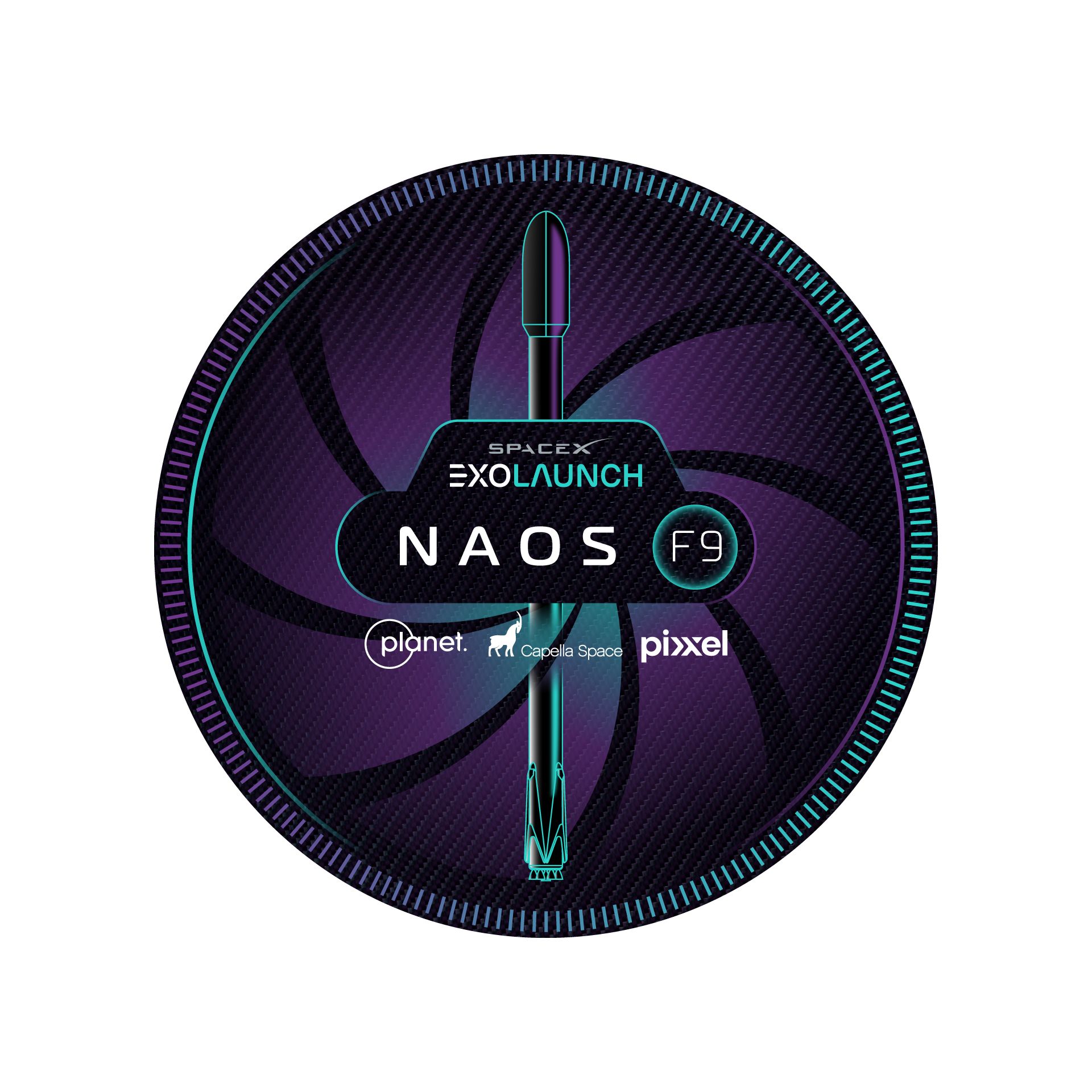 Exolaunch's thirty ninth mission patch