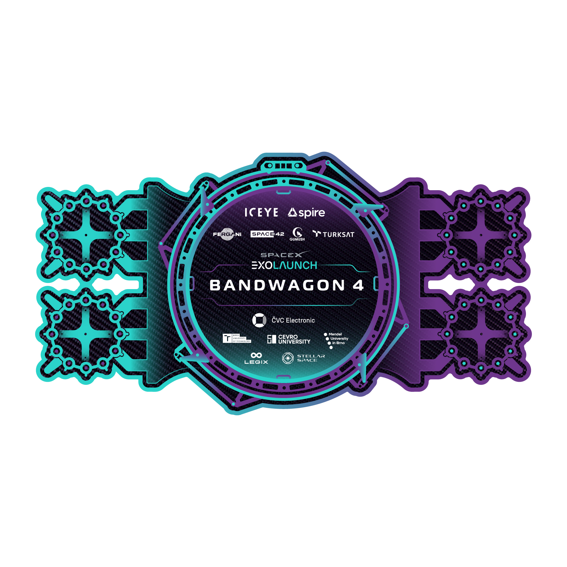 Exolaunch's fortieth mission patch