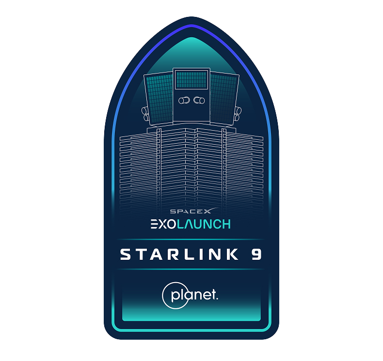 Exolaunch's ninth mission patch