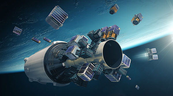 Satellite deployment